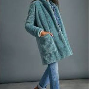 End of Season Sale! NWT Teddy Coat Maeve Faux Fur Coat size Small Petite